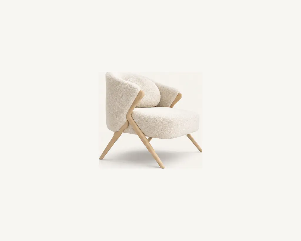 Bouclé Armchair
