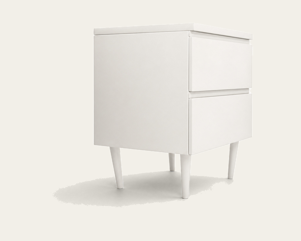Nightstand in Ivory